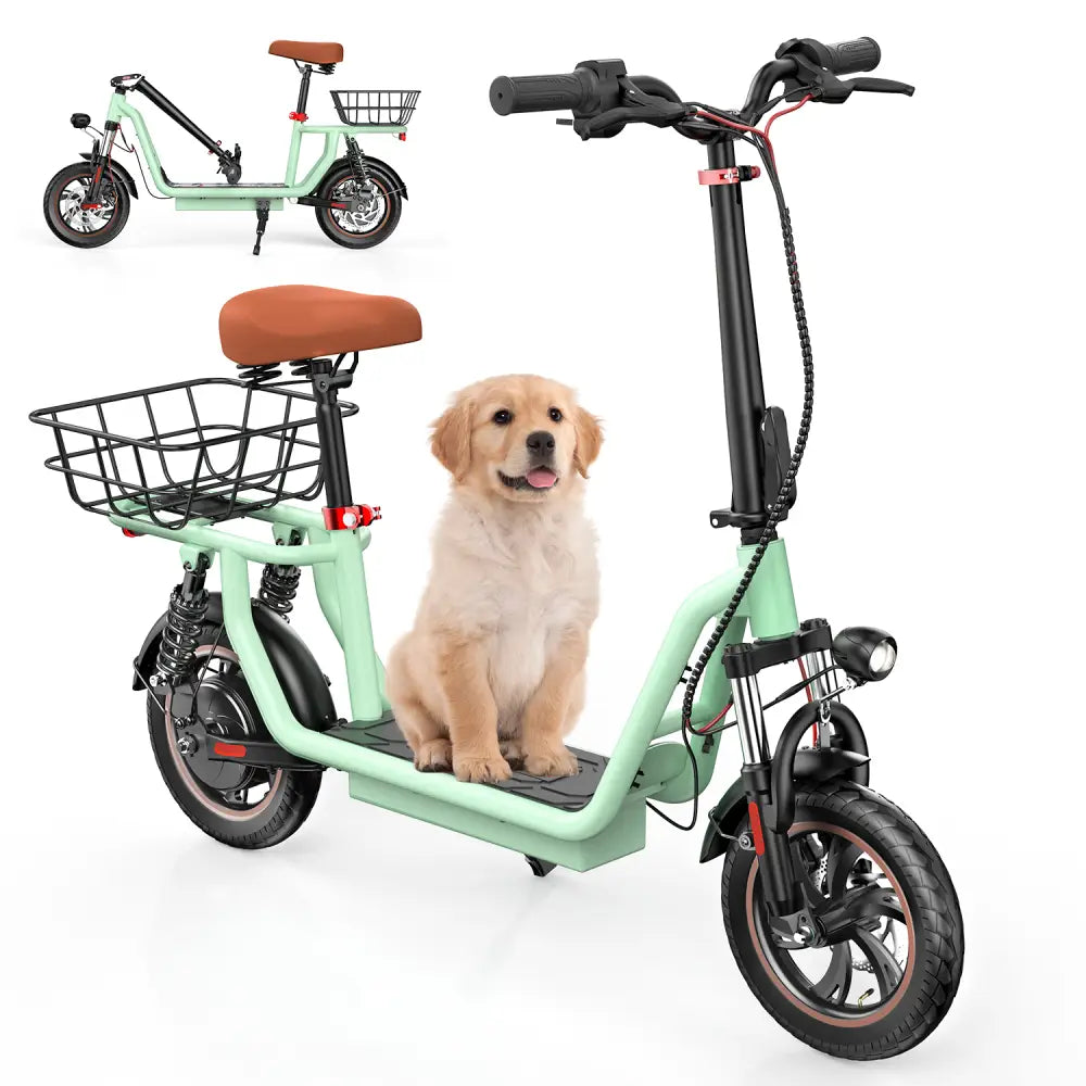Iscooter I12 Green Electric Scooter