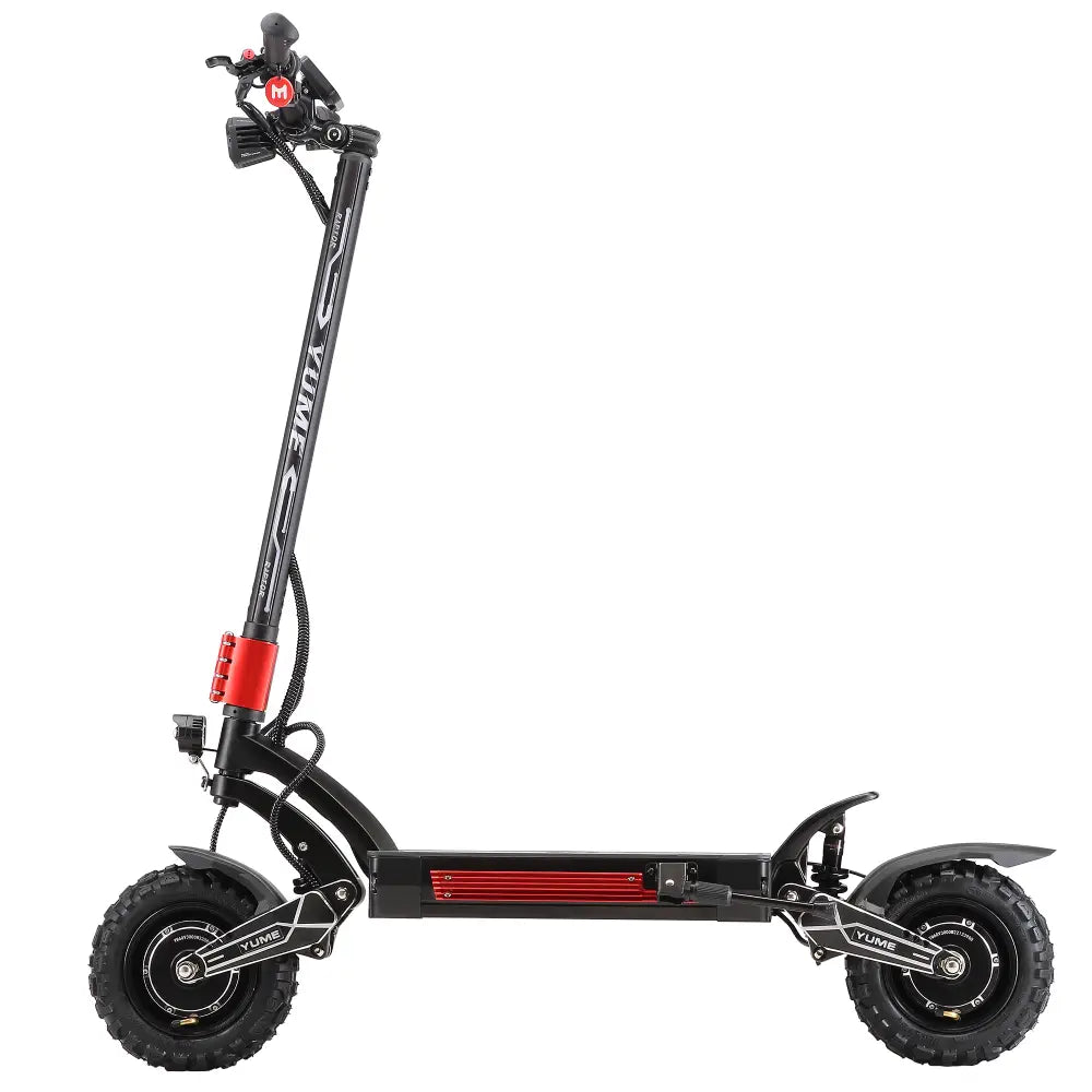 Yume Raptor dual motor electric scooter for road and off-road riding
